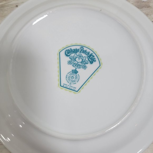 Cabbage Patch Kid 1985 First Edition Dish Set Plate Bowl Saucer - Picture 8 of 16